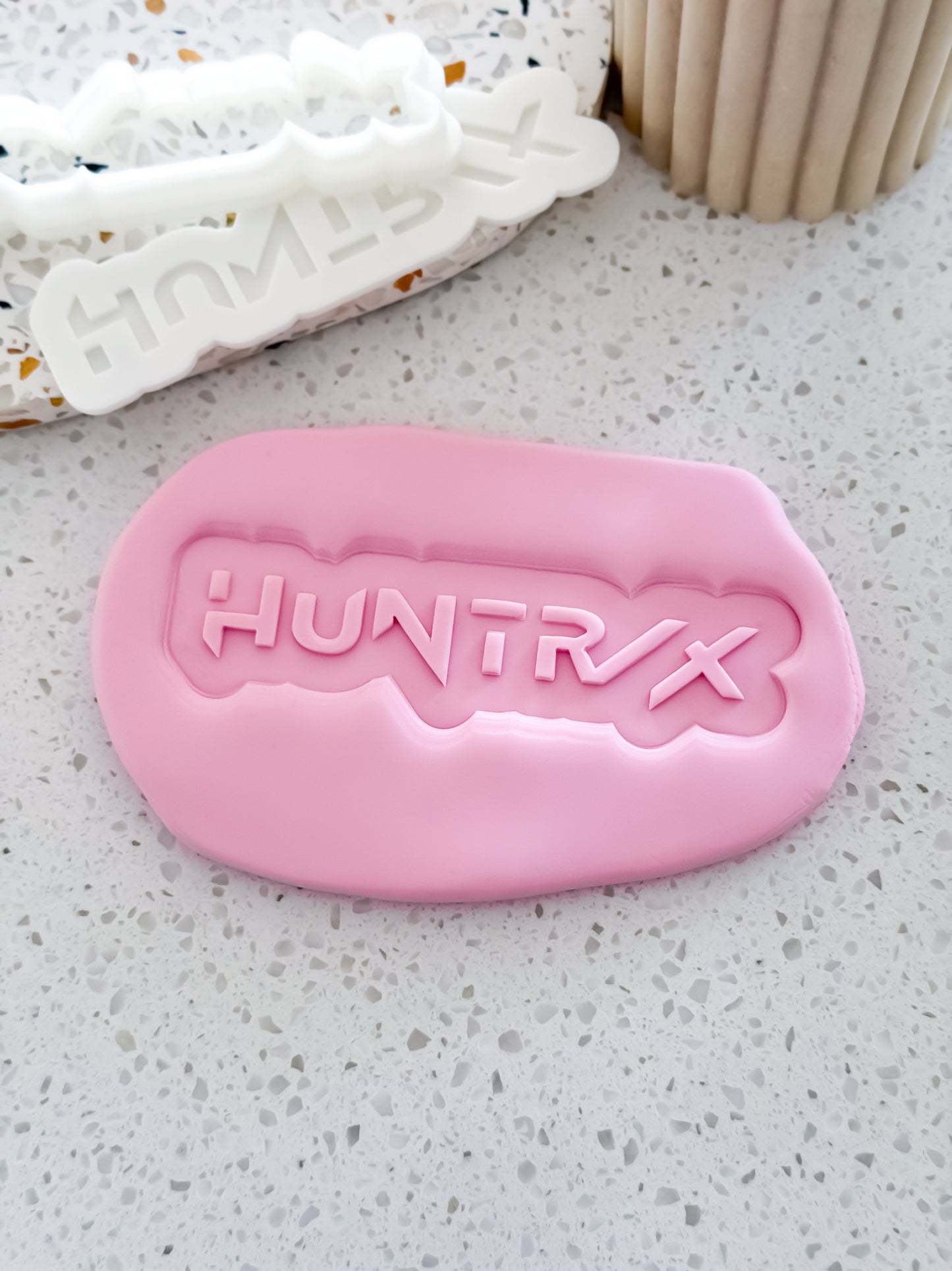 Idol X Logo Stamp & Cutter - Perfect for Fondant & Sugar Cookies