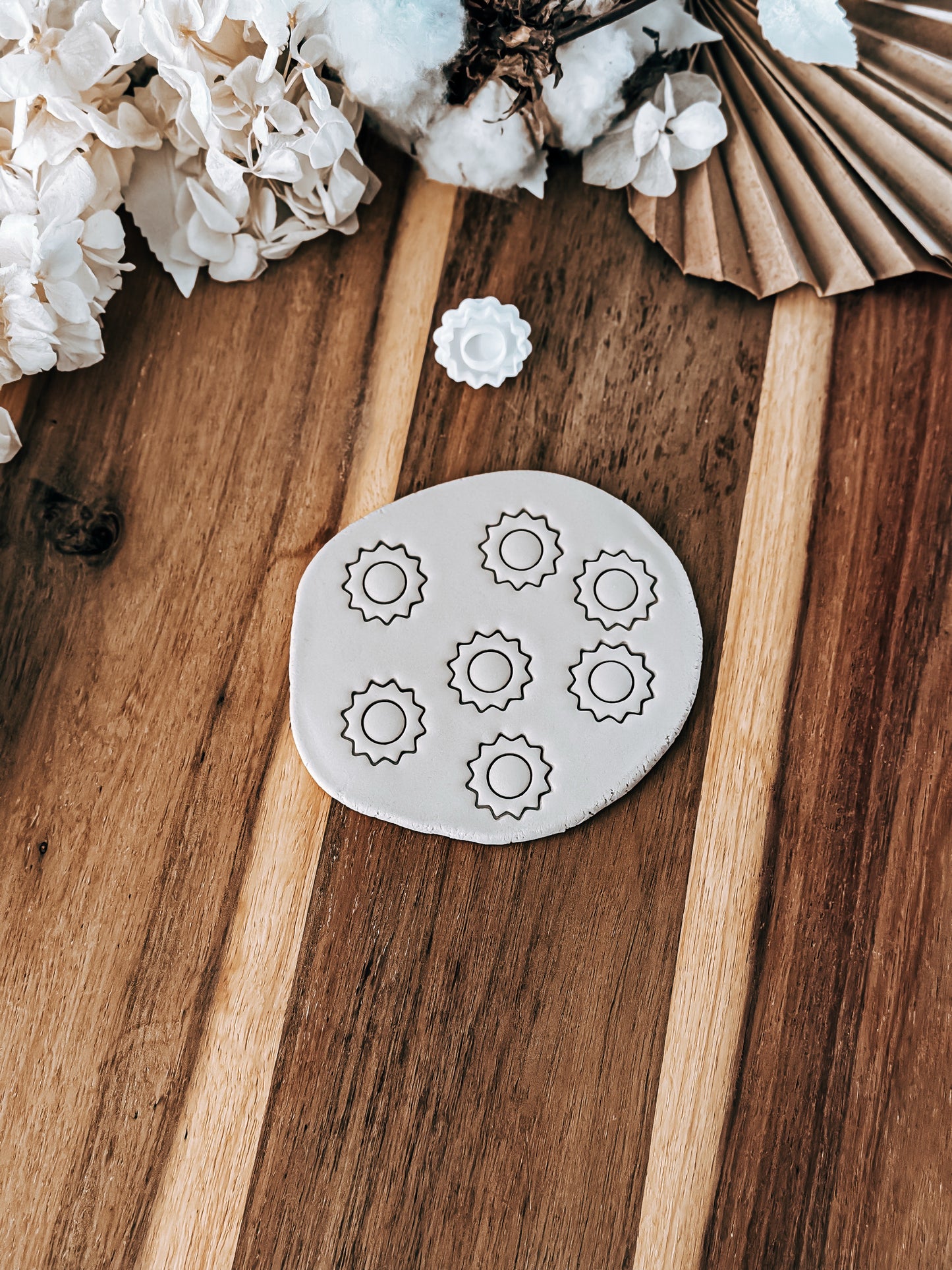 Mini Sun (Imprint) - Stamp - Perfect for Fondant & Sugar Cookies