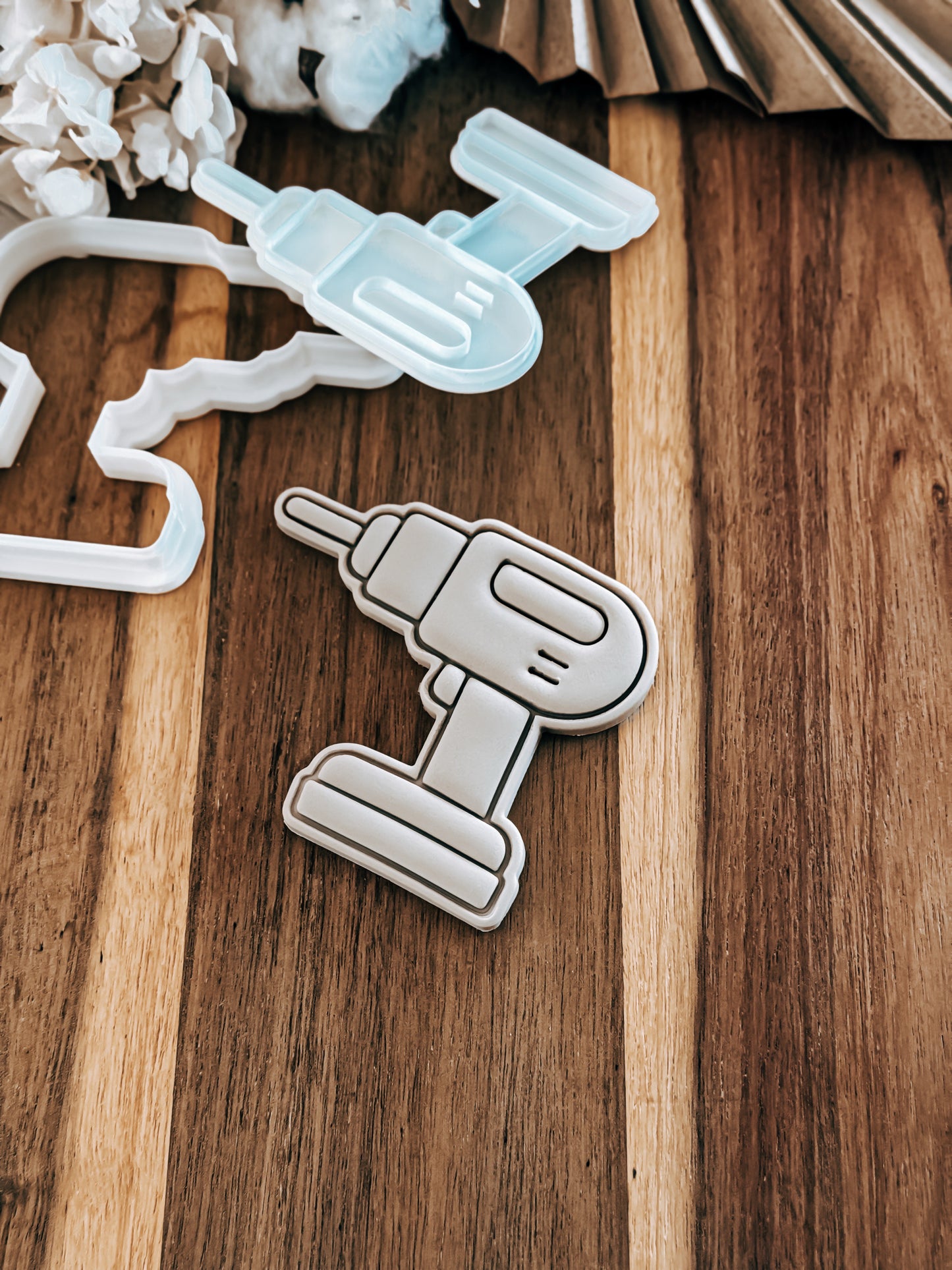 Cordless Drill Stamp & Cutter - Perfect for Fondant & Sugar Cookies
