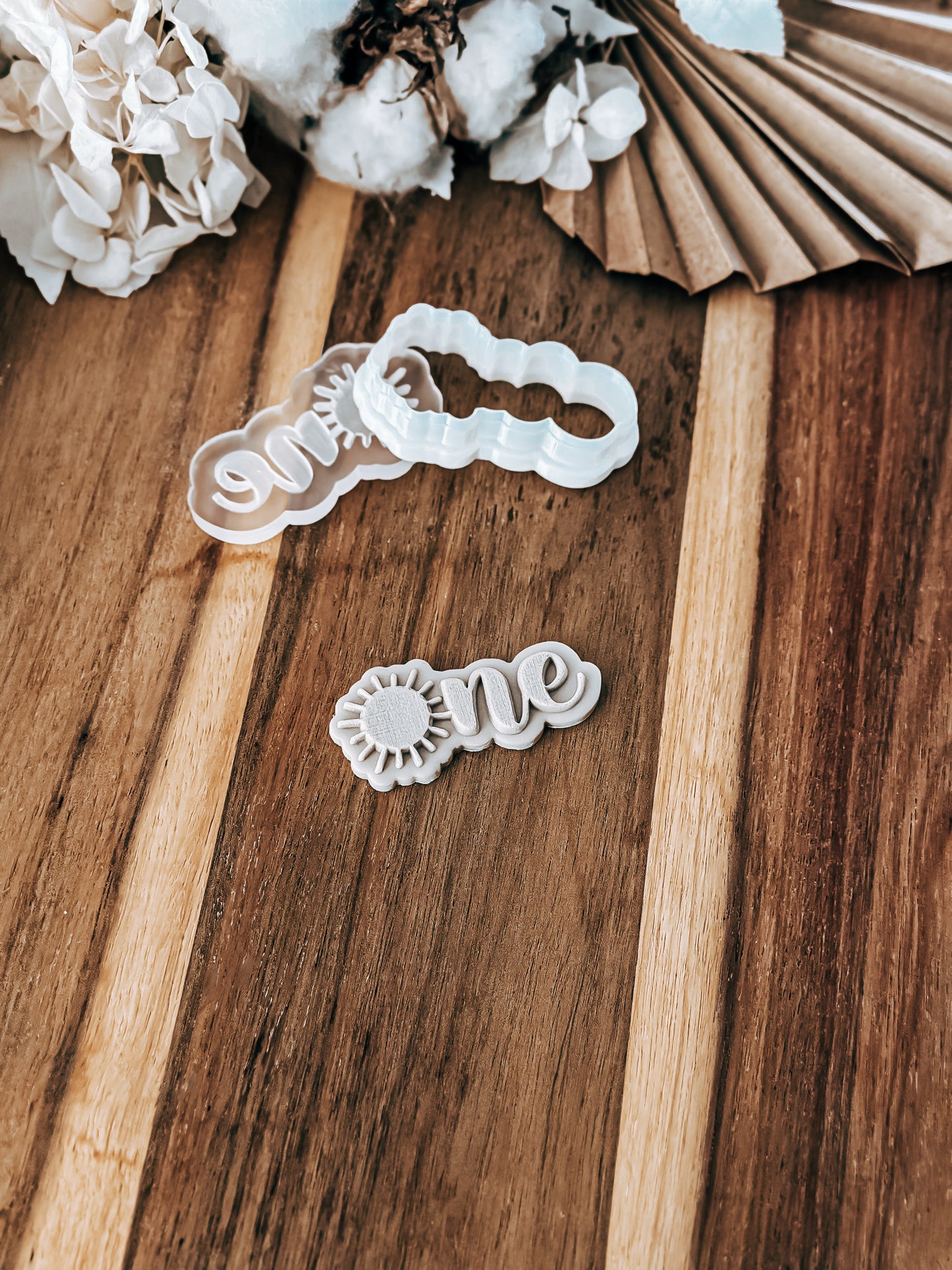 Mini One 'UP' (Sun) - Cookie Stamp and Cutter - Fondant & Sugar Cookies