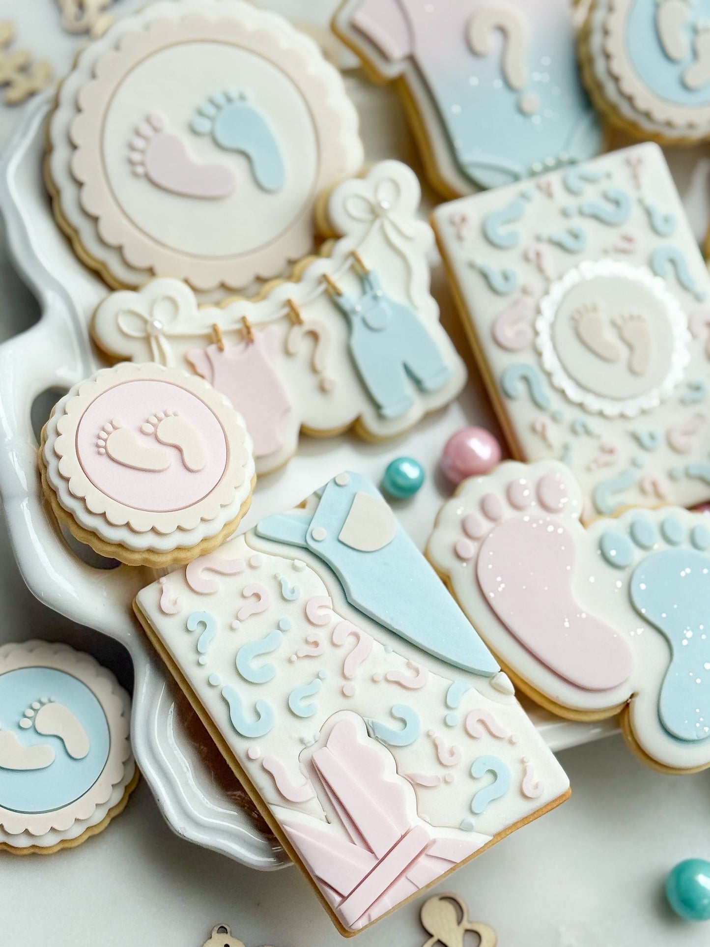 Question Mark Pattern - Cookie Stamp