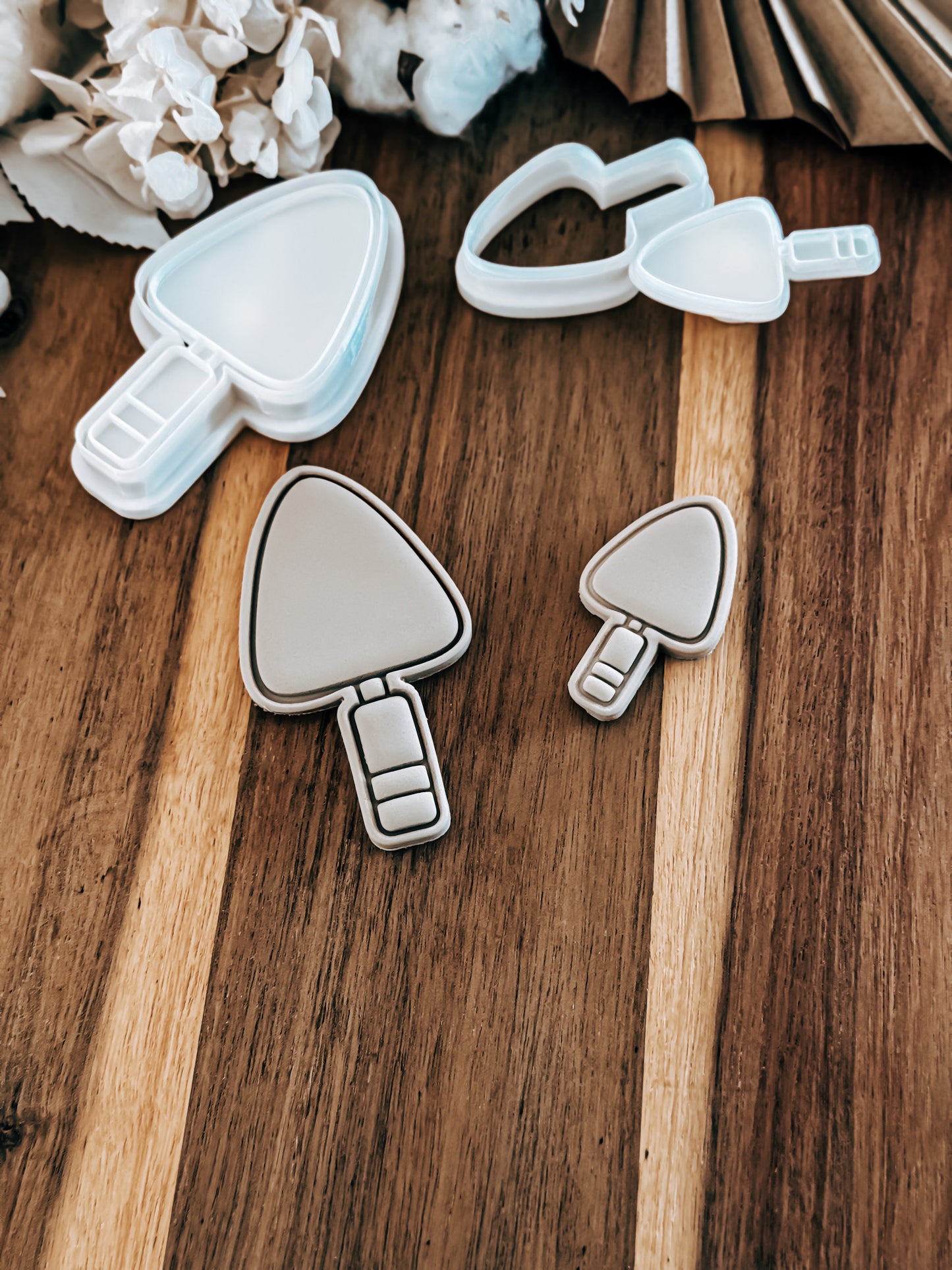 Mini Trowel Stamp & Cutter - Perfect for Fondant & Sugar Cookies