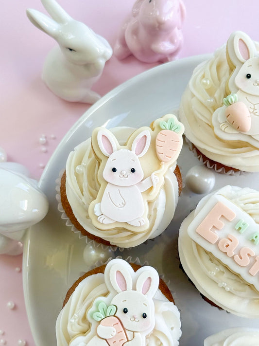 Mini Sunny Bunny (Carrot Balloon) - Cookie Stamp and Cutter