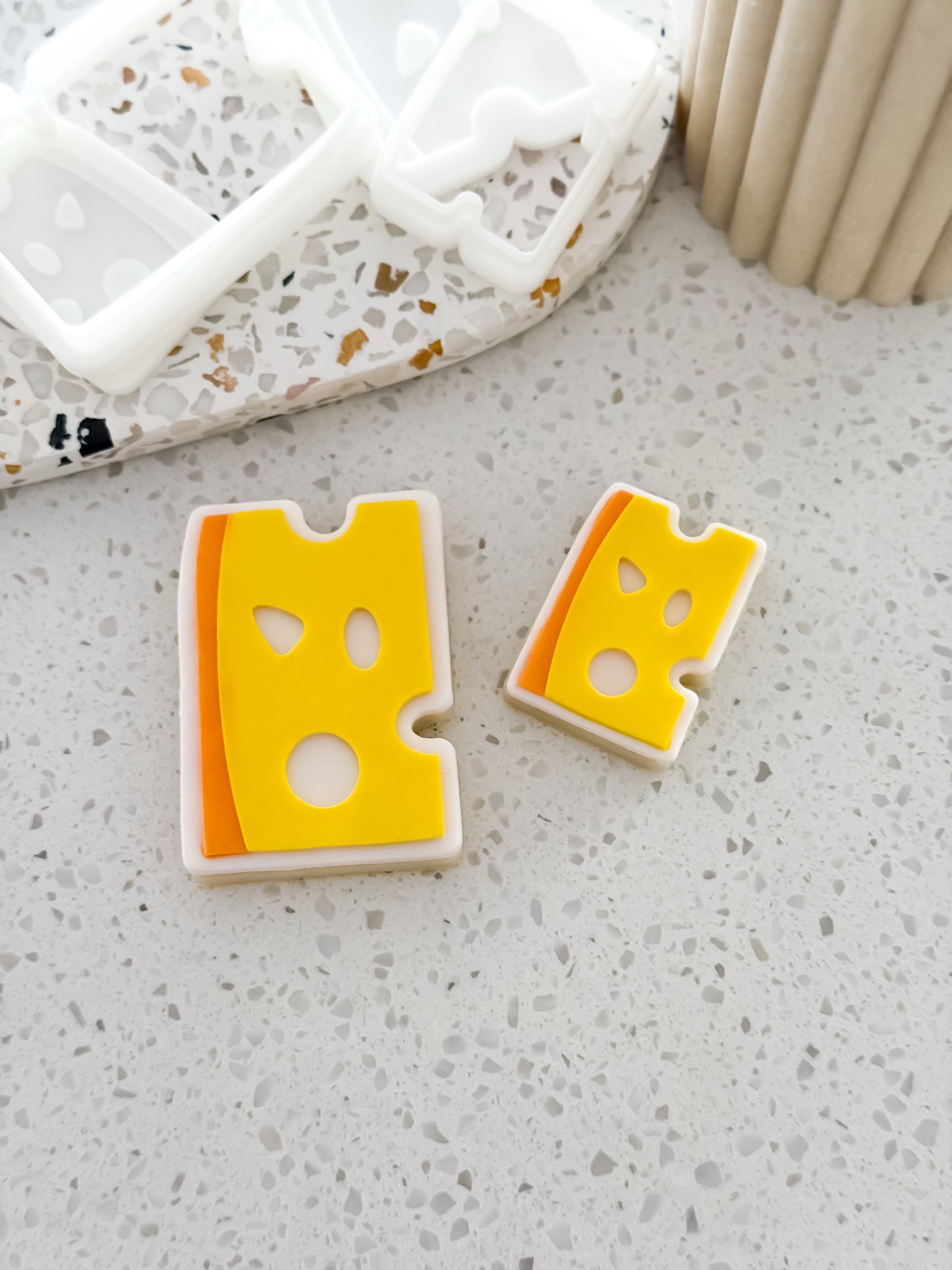 Cheese (Caterpillar) Stamp & Cutter - Perfect for Fondant & Sugar Cookies