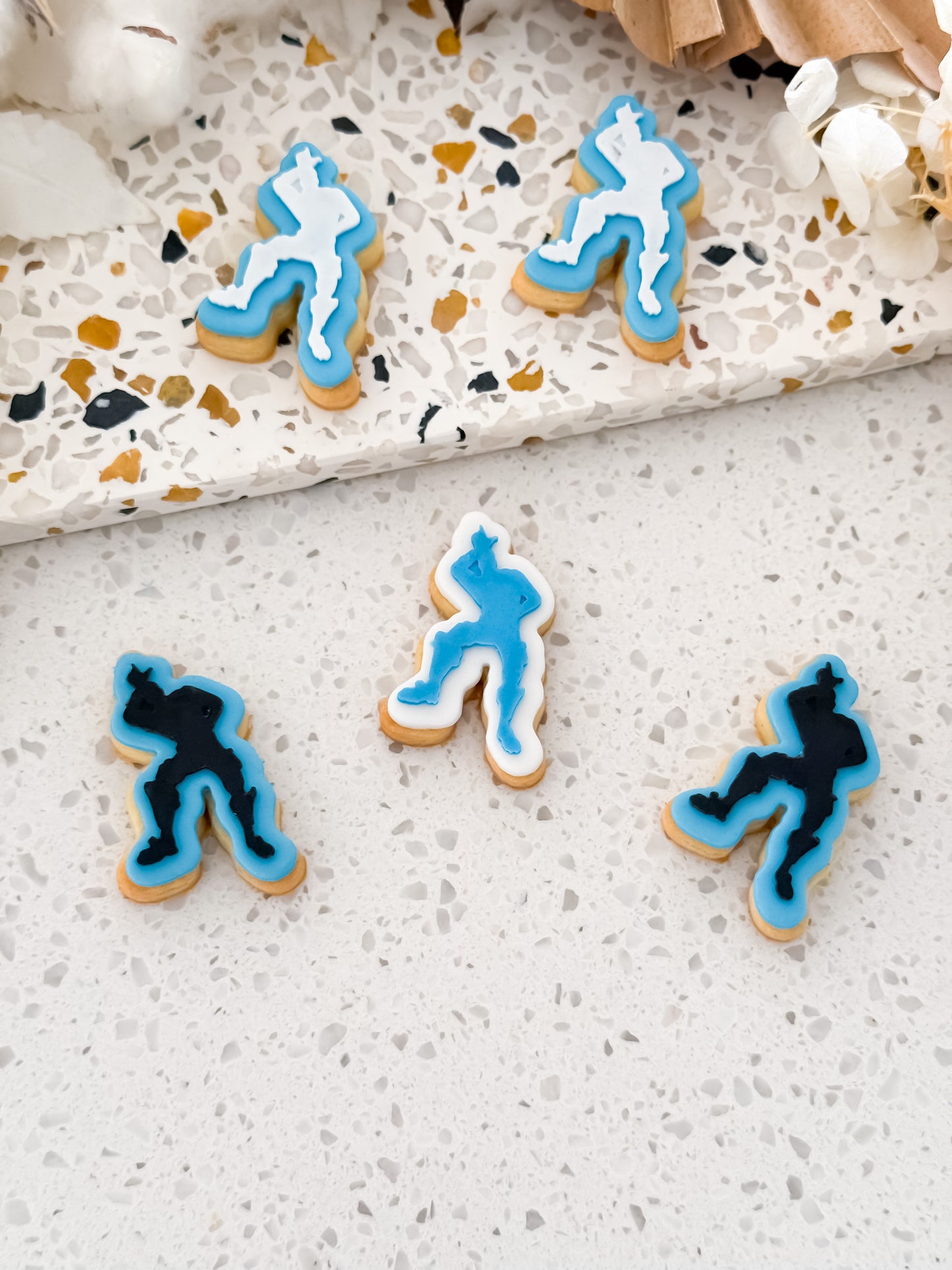Victory Dance Silhouette Stamp & Cutter - Perfect for Fondant & Sugar Cookies