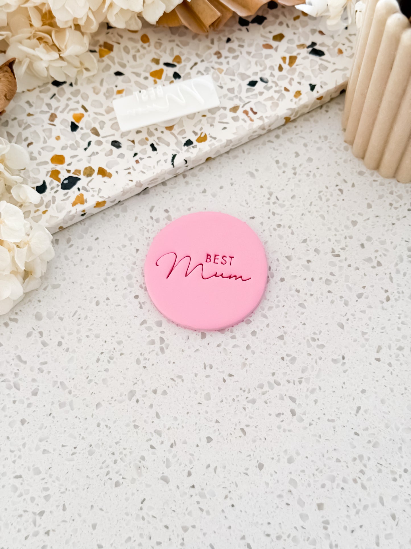 Best Mum - Perfect for Fondant, Sugar Cookies & Baking