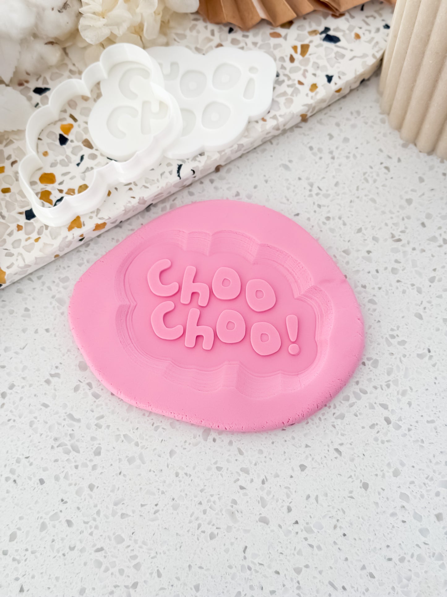 Choo Choo! Stamp & Cutter - Perfect for Fondant & Sugar Cookies