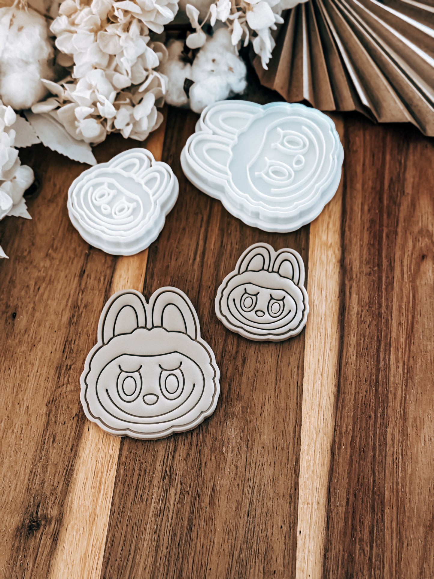 Mini Whimsical Creature (Head) Stamp and Cutter - Perfect for Fondant & Sugar Cookies