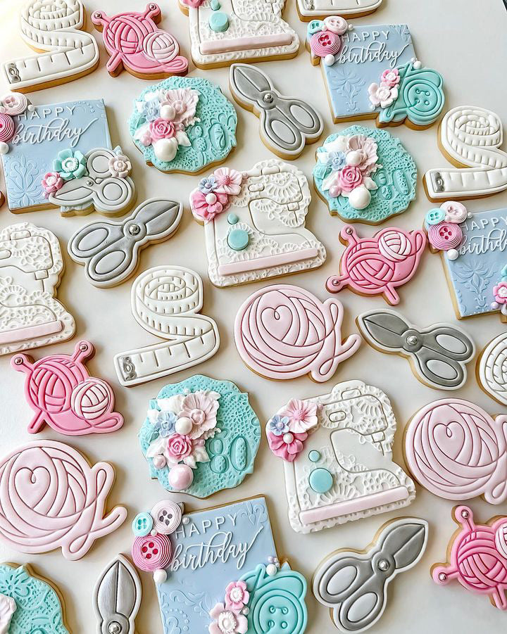 Measuring Tape - Cookie Stamp & Cutter - Perfect for Fondant and Sugar Cookies