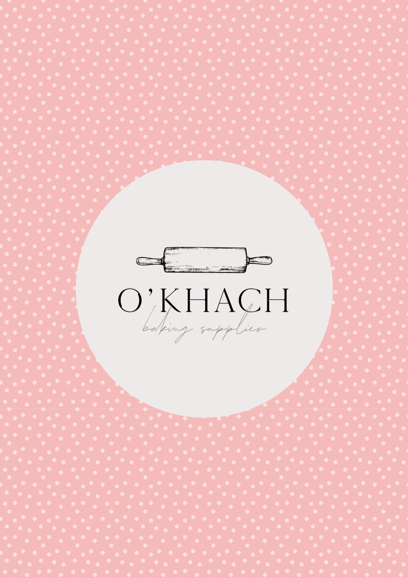 Easter Garden Pattern No.1 - Edible Image - O'Khach Baking Supplies