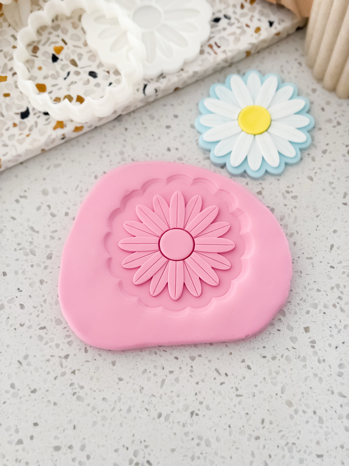 Daisy Bloom (Petal) Stamp & Cutter - Perfect for Fondant & Sugar Cookies