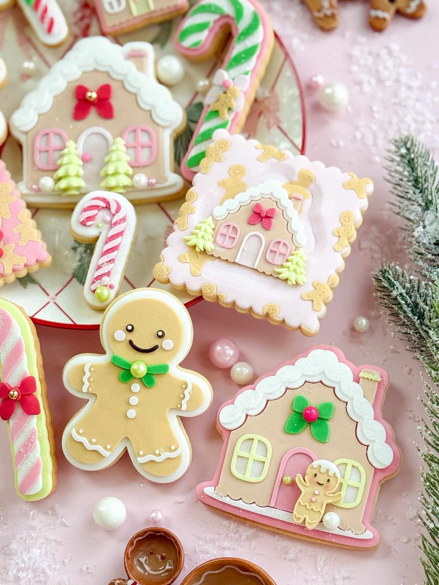 Gingerbread House - Cookie Stamp and Cutter