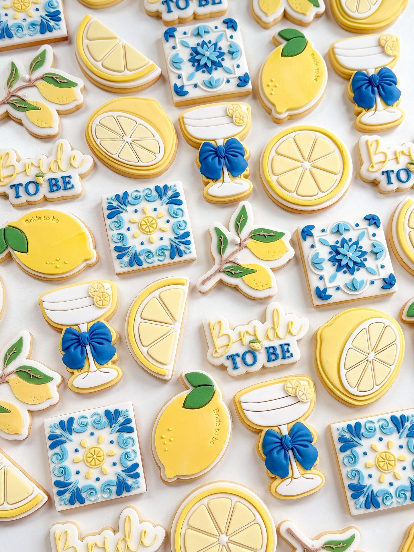 Lemons on Branch - Cookie Stamp and Cutter
