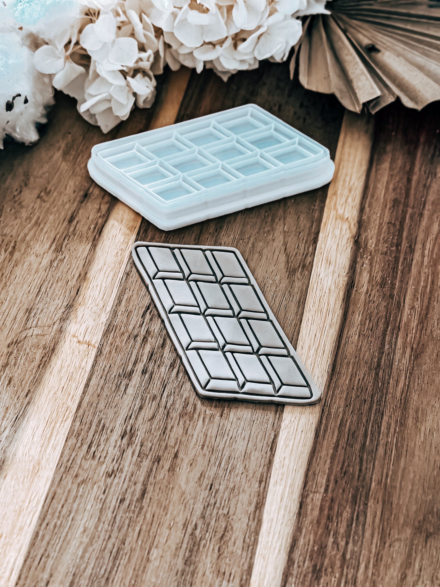 Chocolate Block - Cookie Stamp & Cutter - Ideal for Fondant & Sugar Cookies