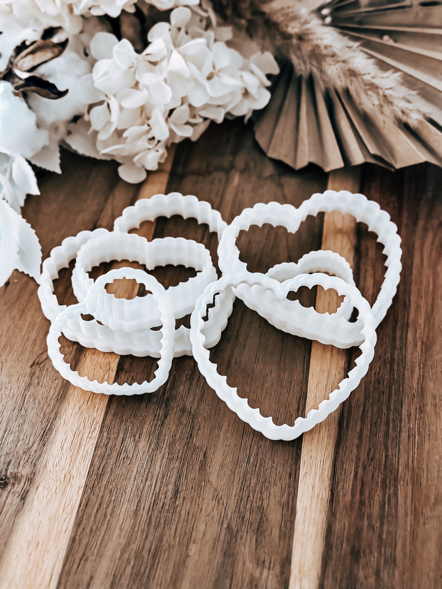 Scalloped Heart Cookie Cutter – Perfect for Fondant, Sugar Cookies & Baking