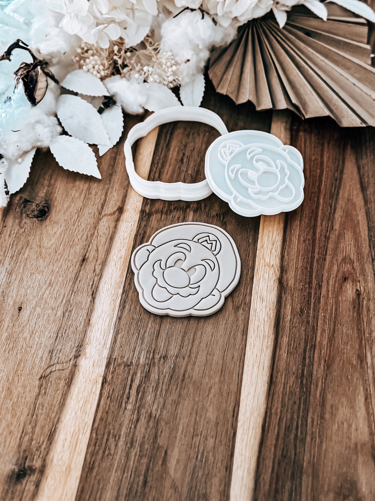 Plumber Hero Head Stamp and Cutter - Perfect for Fondant & Sugar Cookies