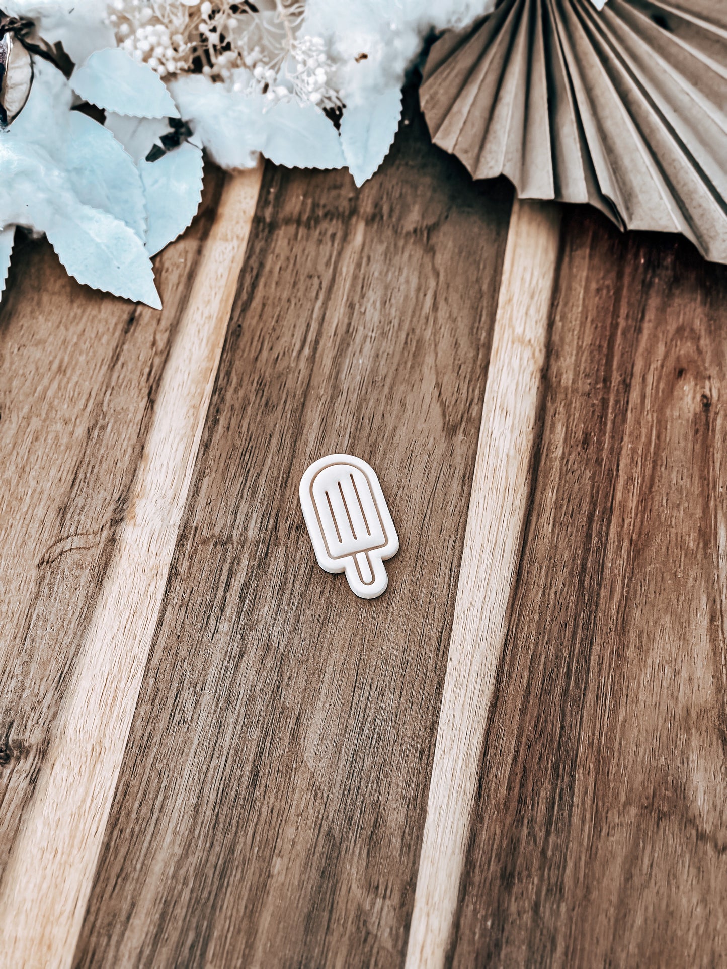 Mini Popsicle Stamp & Cutter - Perfect for Fondant & Sugar Cookies