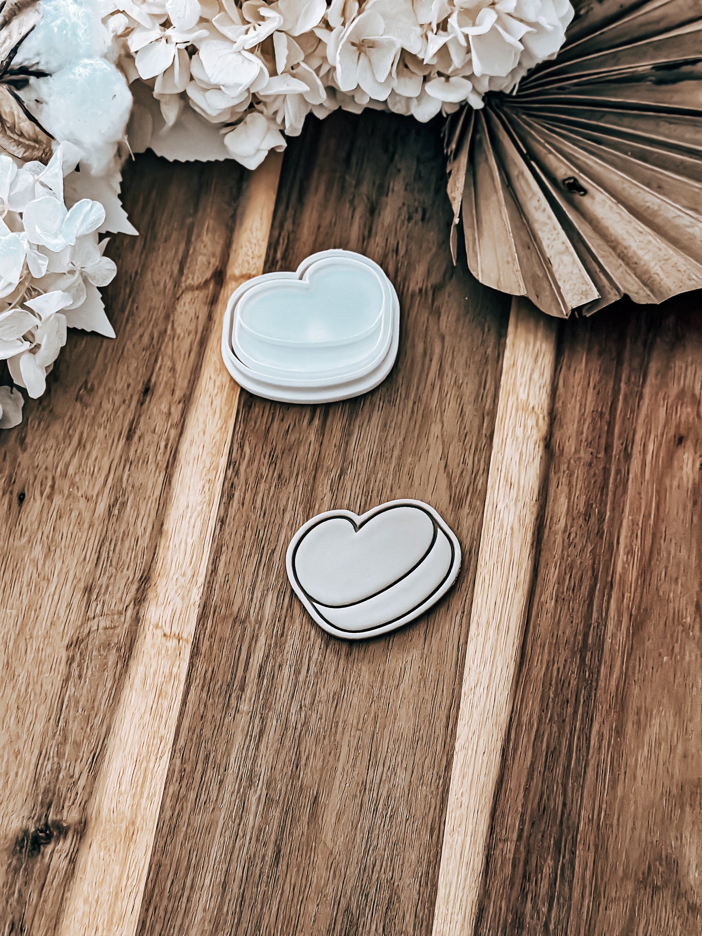 Mini Candy Heart - Cookie Stamp and Cutter - Ideal for Fondant & Sugar Cookies