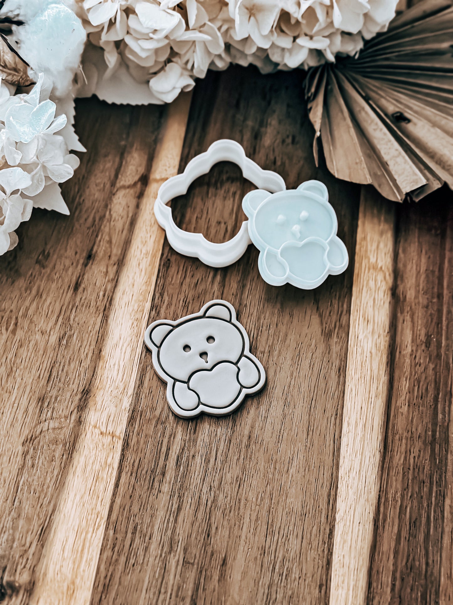Mini Love Bear - Cookie Stamp and Cutter - Ideal for Fondant & Sugar Cookies