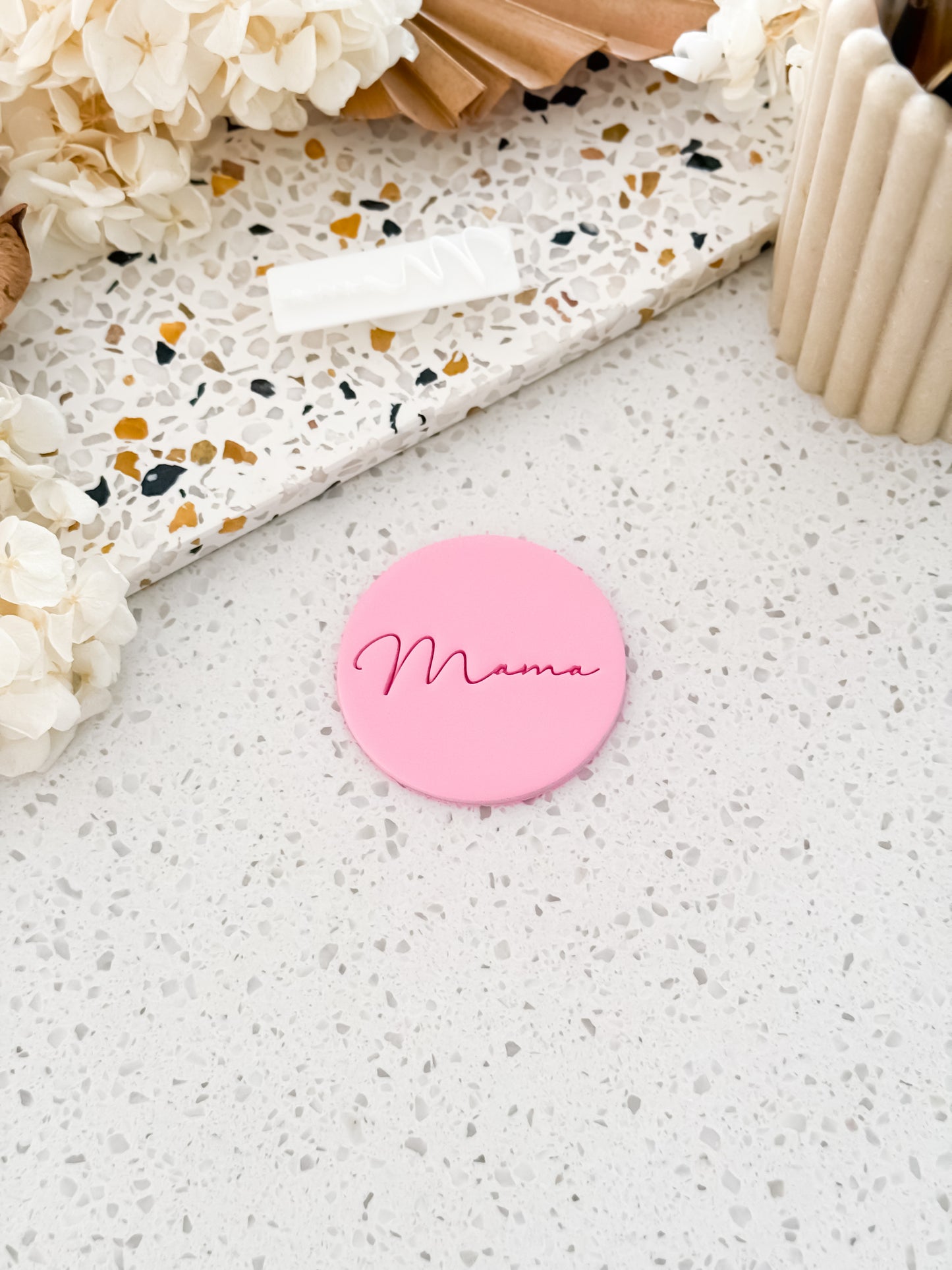 Mama Stamp - Perfect for Fondant, Sugar Cookies & Baking