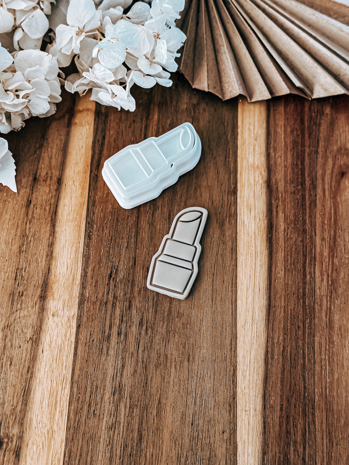Mini Lipstick (Dreamhouse) - Cookie Stamp and Cutter - Fondant & Sugar Cookies