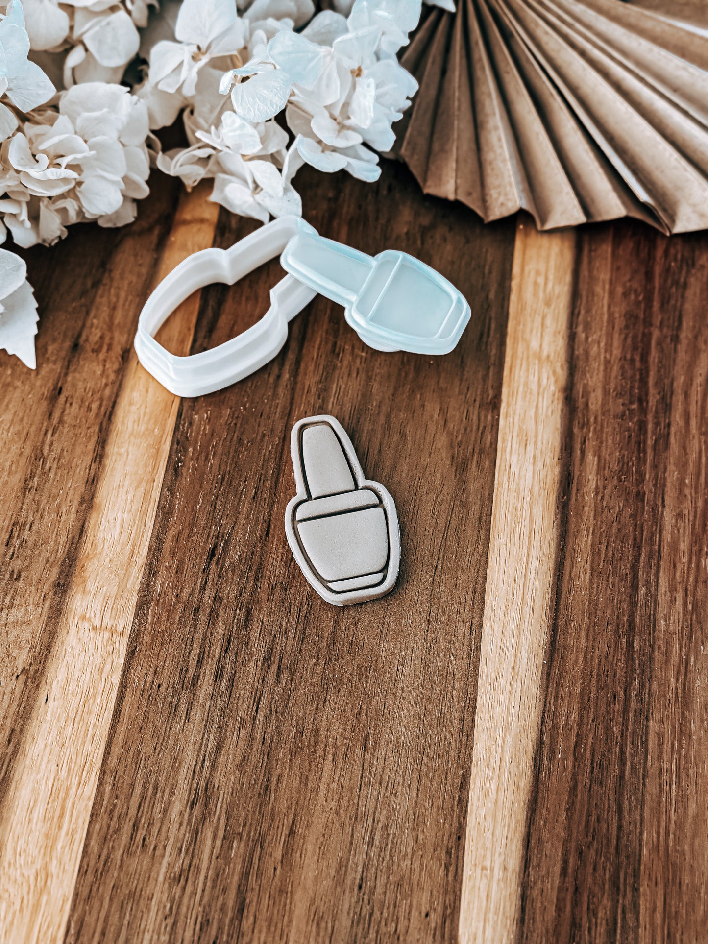Mini Nail Polish (Dreamhouse) - Cookie Stamp and Cutter - Fondant & Sugar Cookies