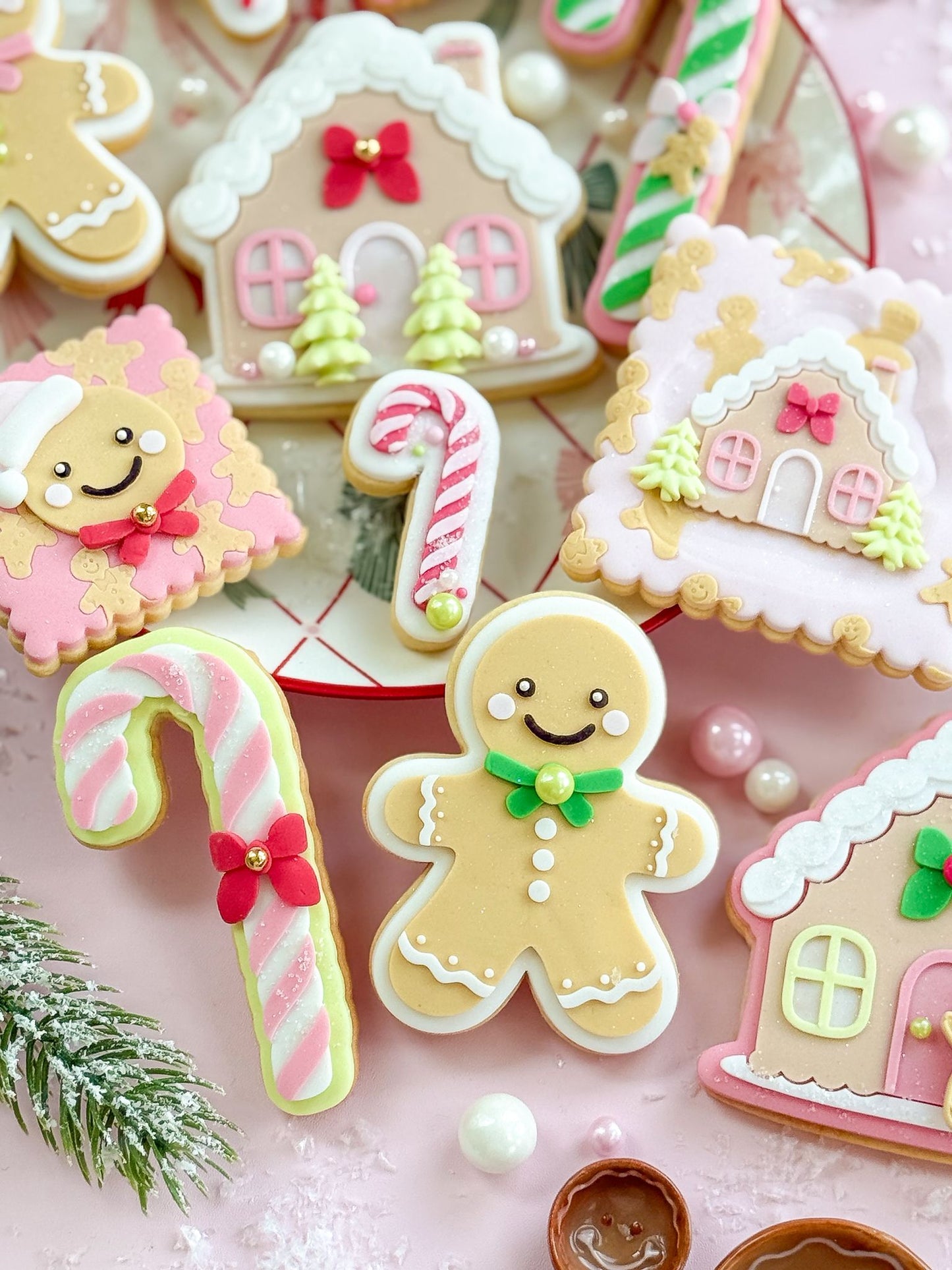 Candy Cane - Cookie Stamp and Cutter