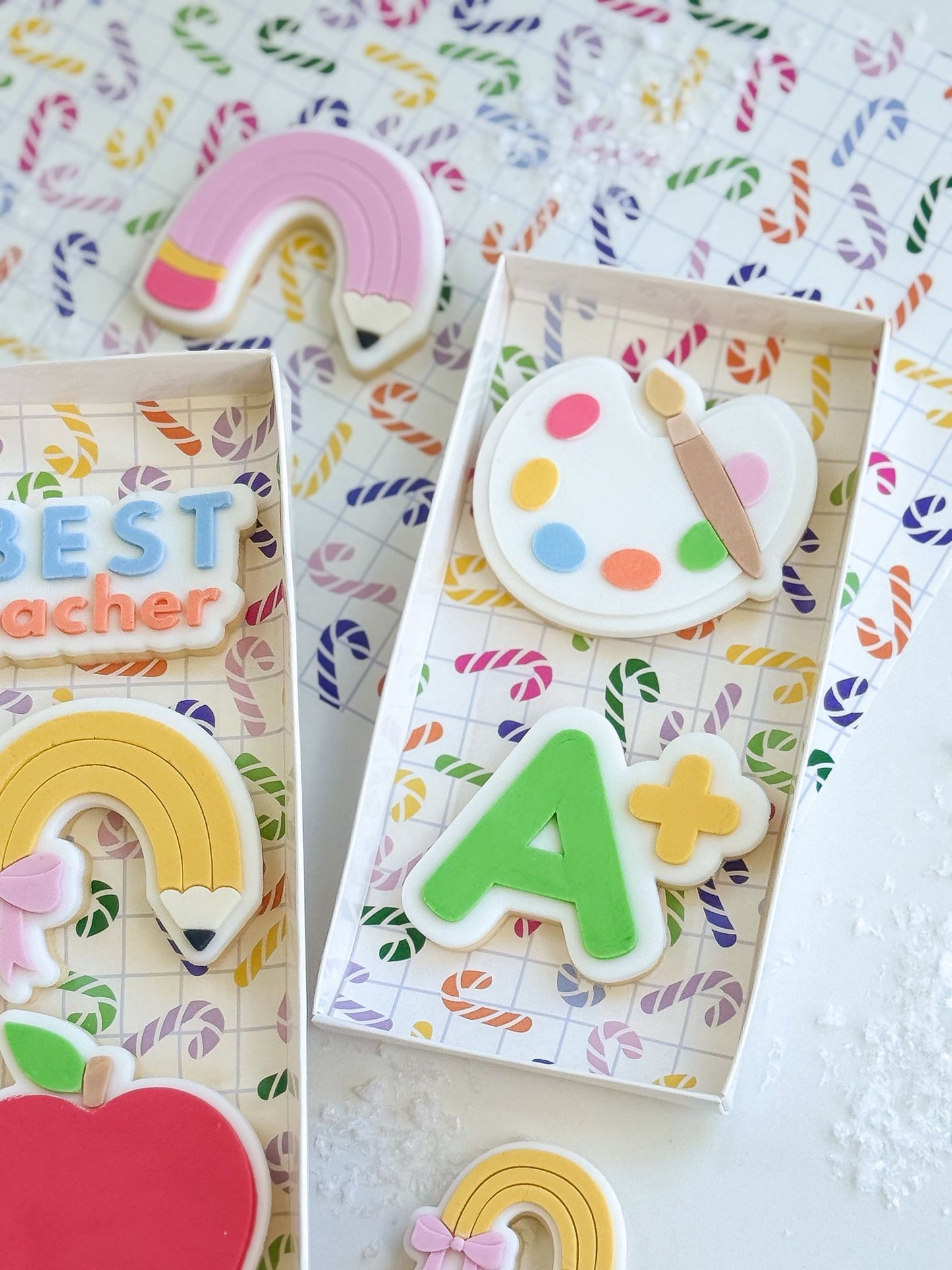 Mini Best Teacher - Cookie Stamp and Cutter
