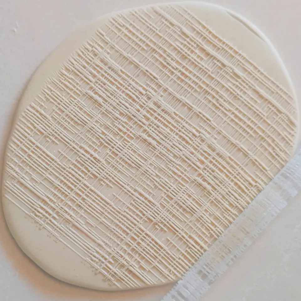 Linen Pattern - Acrylic Embossing Rolling Pin – Fondant, Cookie & Clay Texture Roller