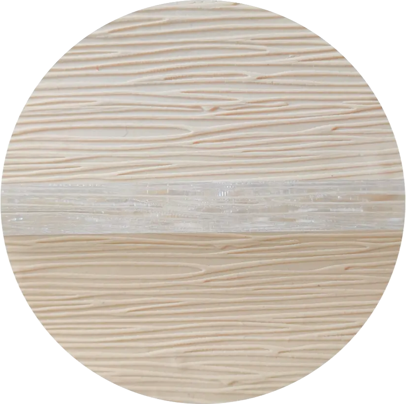 Wooden Pattern - Acrylic Embossing Rolling Pin – Fondant, Cookie & Clay Texture Roller