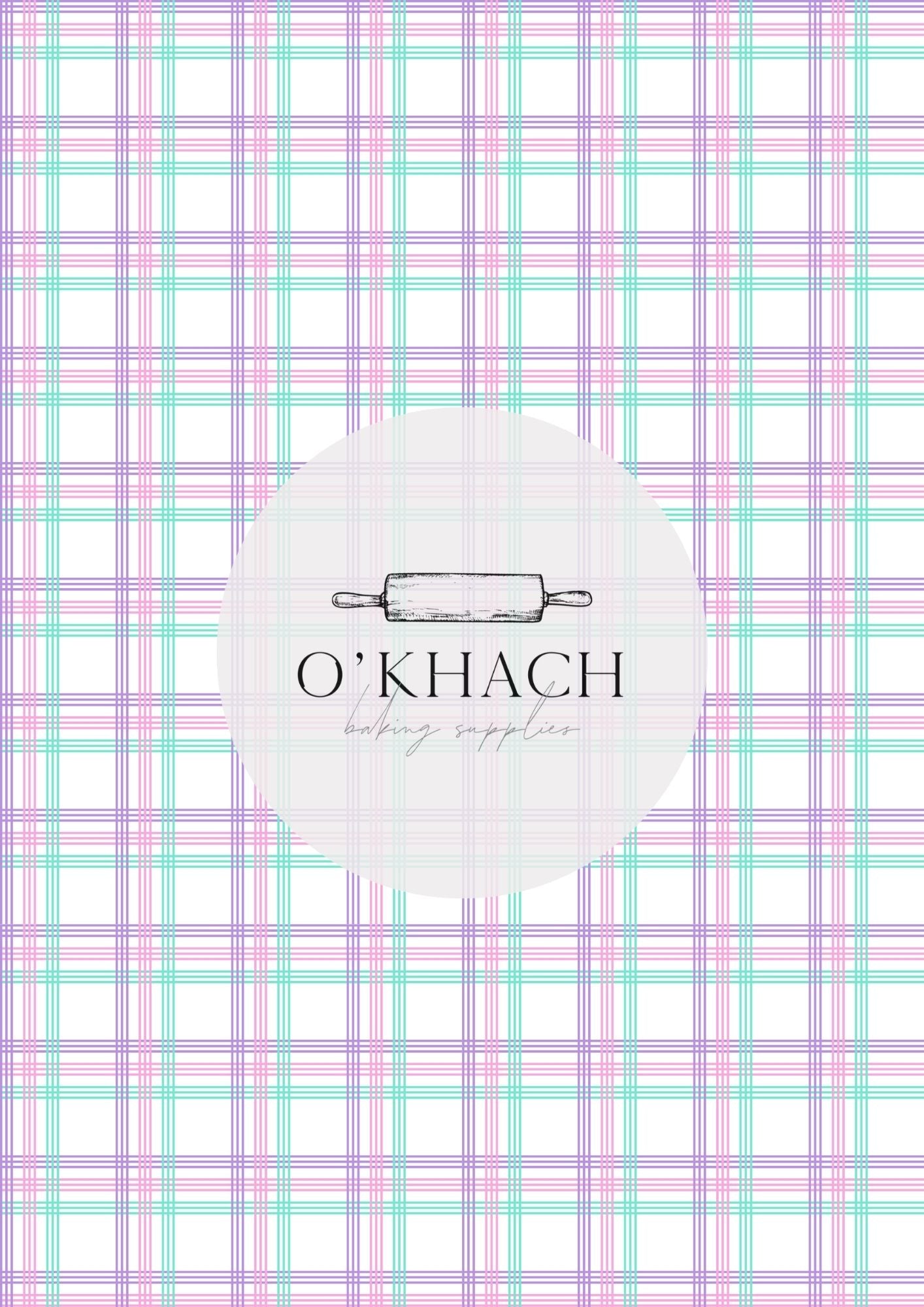 Easter Pattern No.101 - Digital Edible Image for Cakes & Cookies