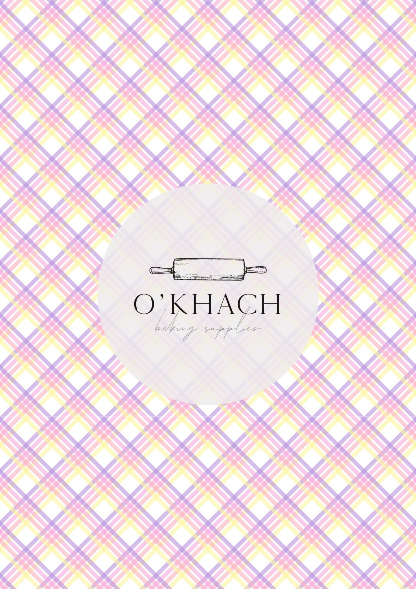 Easter Pattern No.102 - Digital Edible Image for Cakes & Cookies