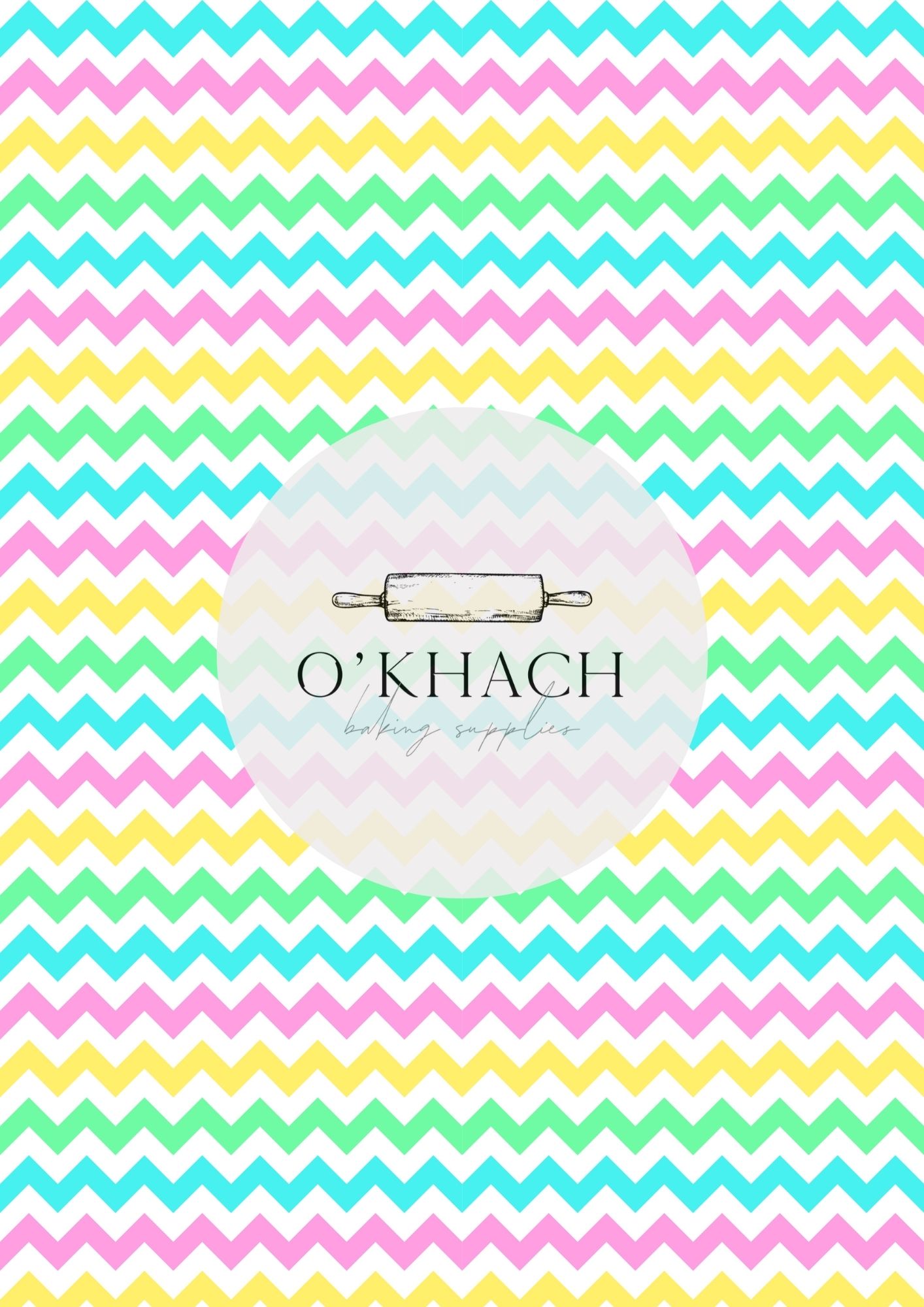 Easter Pattern No.110 - Digital Edible Image for Cakes & Cookies