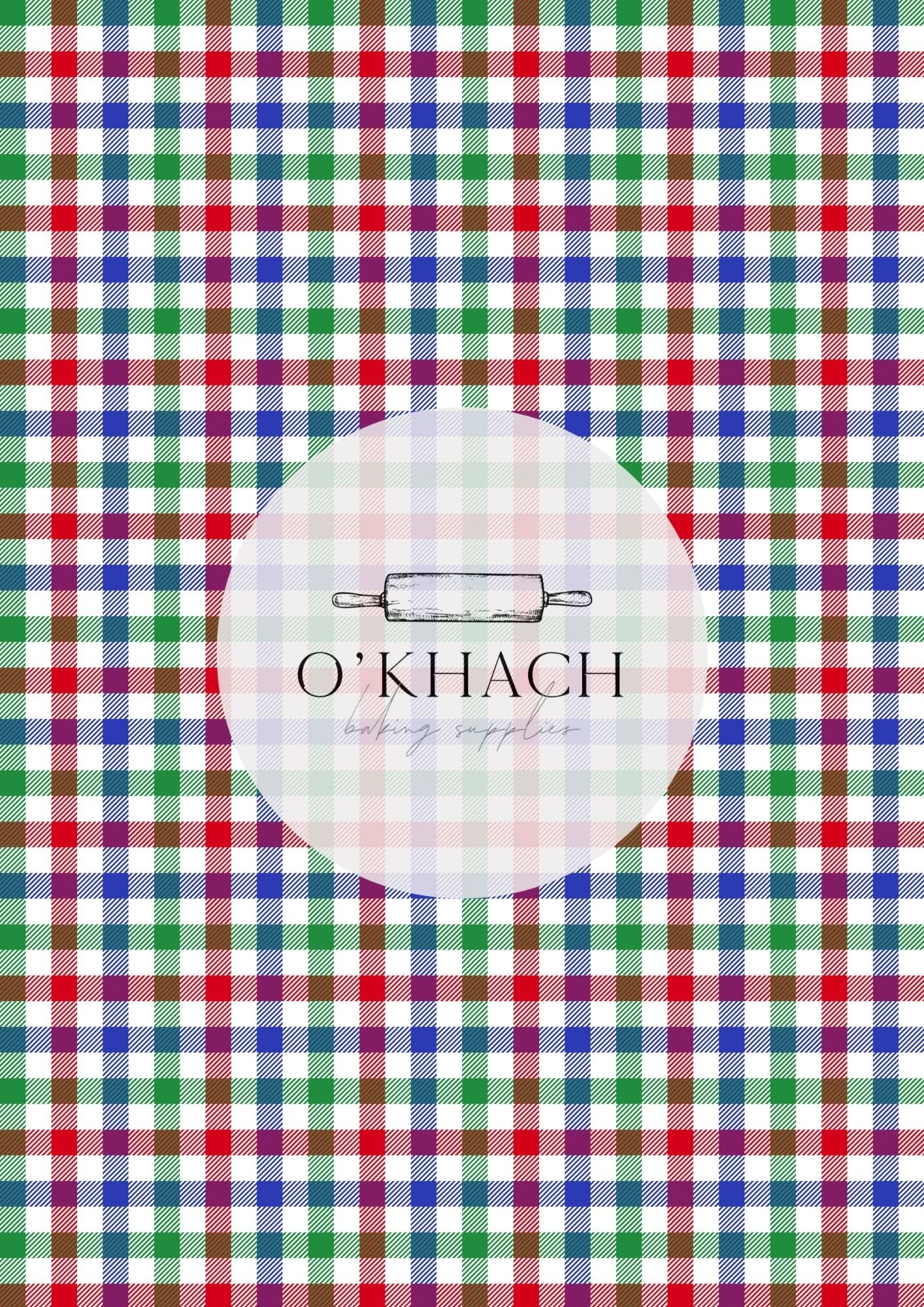 Easter Pattern No.129 - Digital Edible Image for Cakes & Cookies