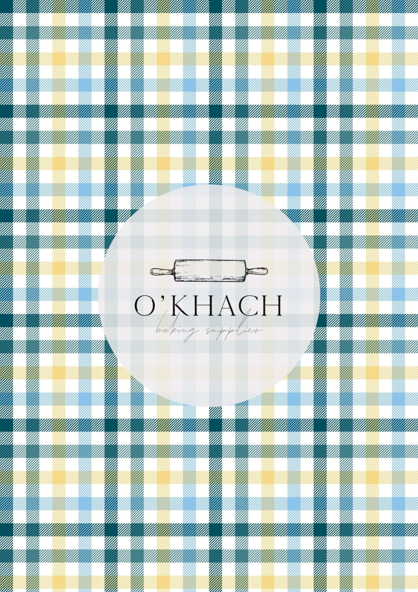 Easter Pattern No.130 - Digital Edible Image for Cakes & Cookies