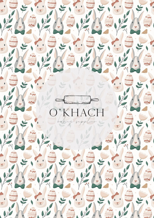 Easter Pattern No.65 - Digital Edible Image for Cakes & Cookies