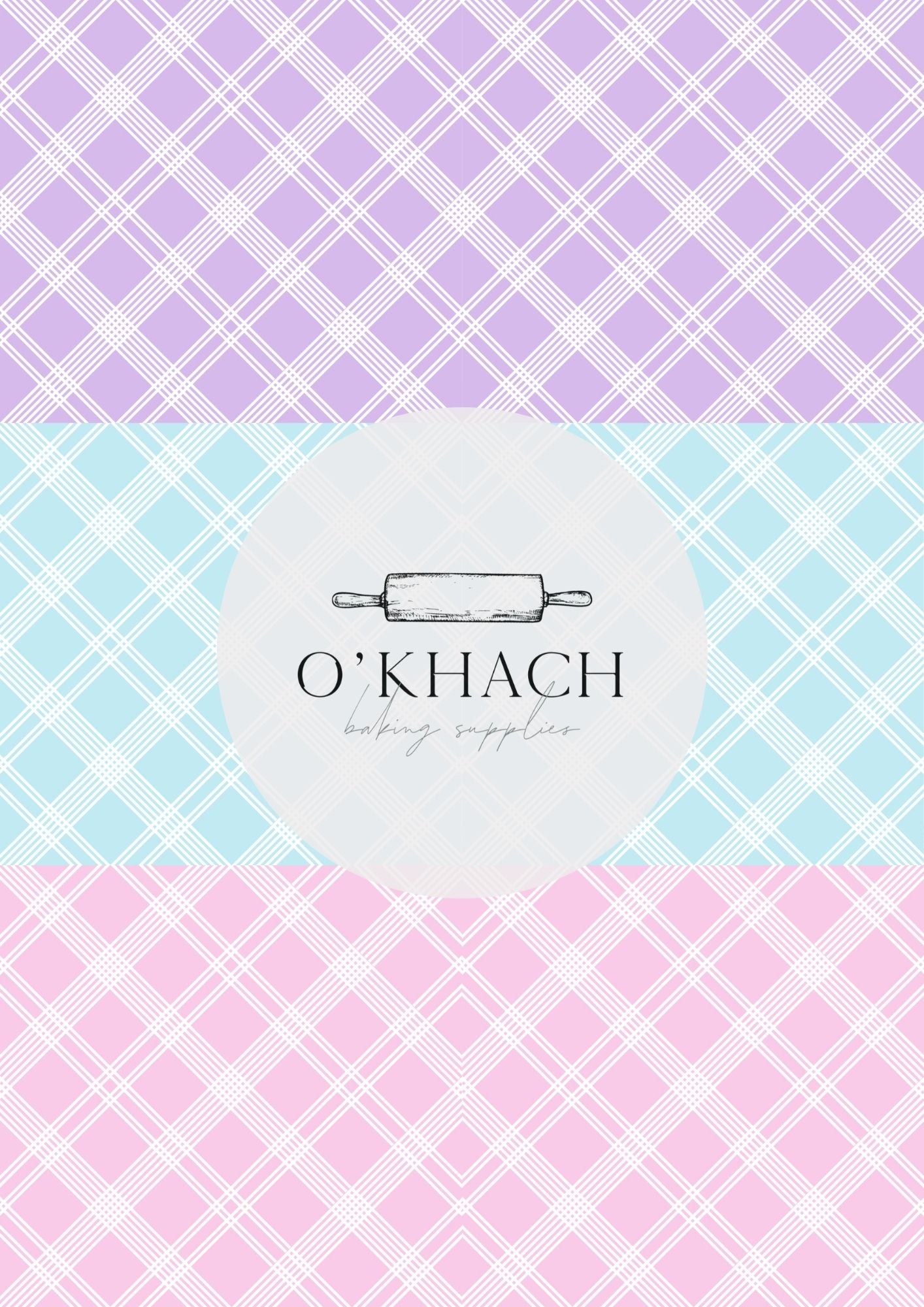 Easter Pattern No.95 - Digital Edible Image for Cakes & Cookies