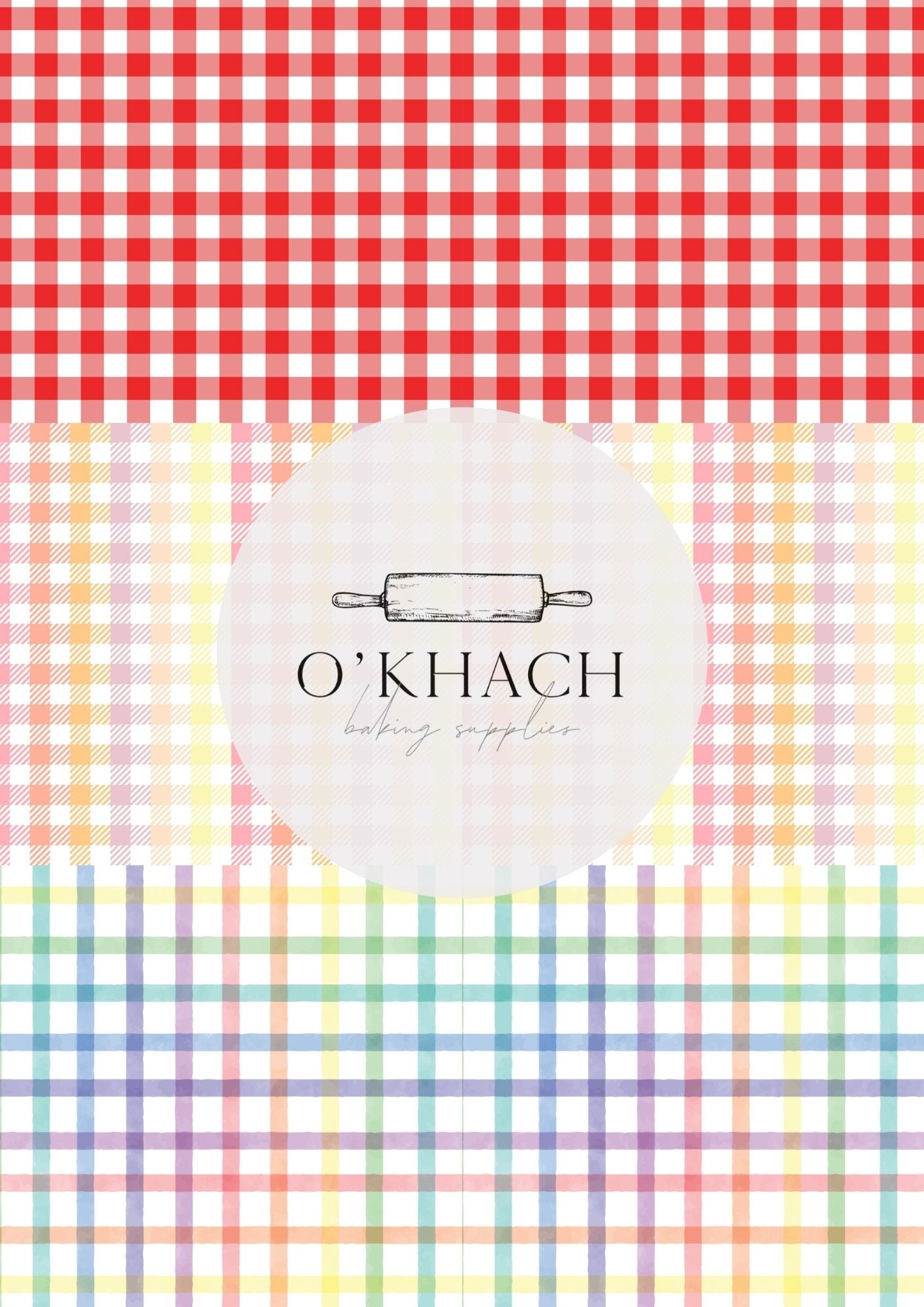 Easter Pattern No.96 - Digital Edible Image for Cakes & Cookies