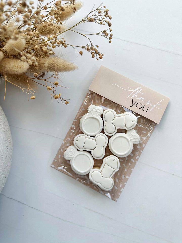 Mini Dick Cookie Stamp & Cutter - Perfect for Fondant & Sugar Cookies