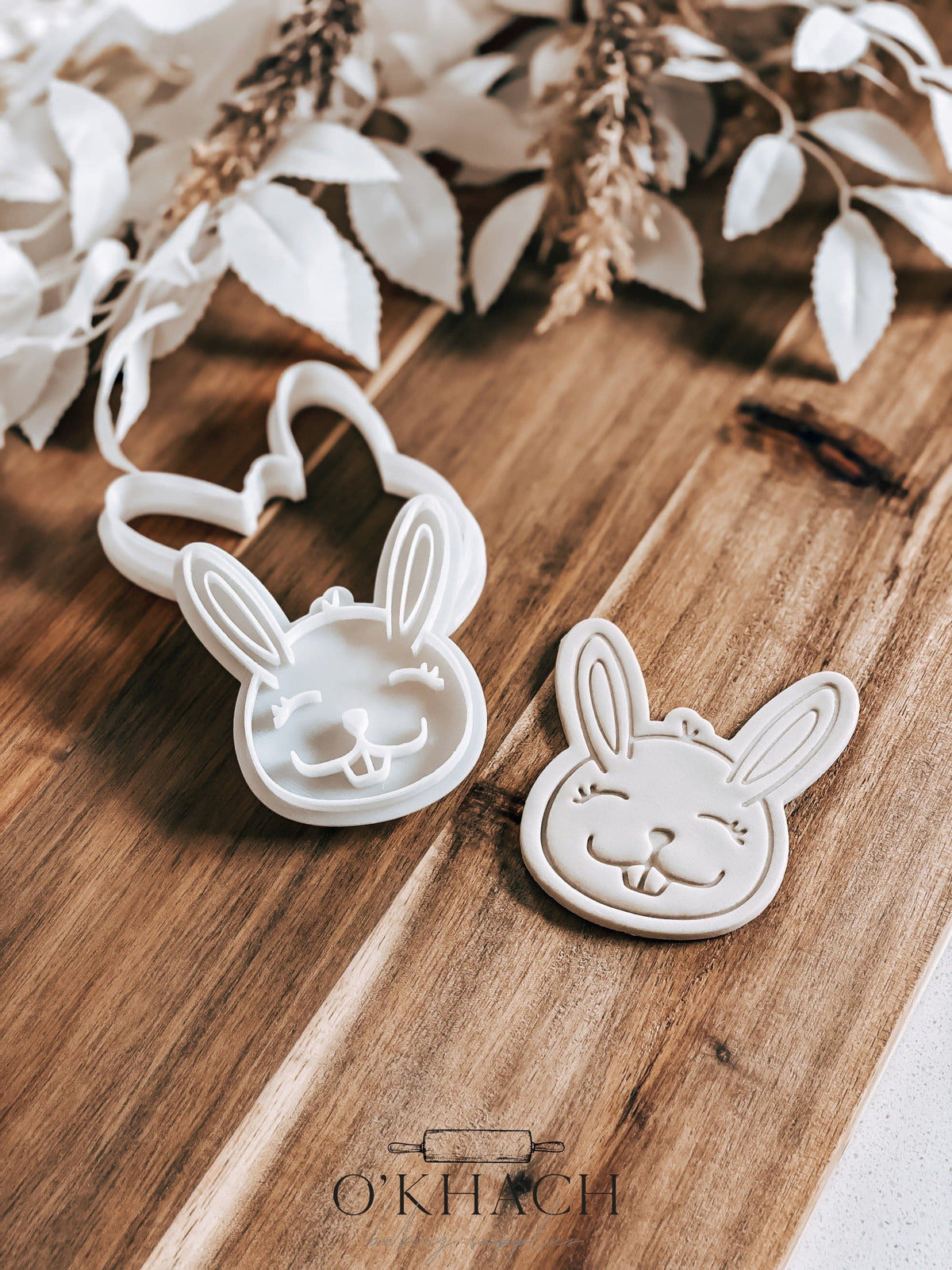 Bunny - Cookie Stamp and Cutter - Ideal for Fondant & Sugar Cookies