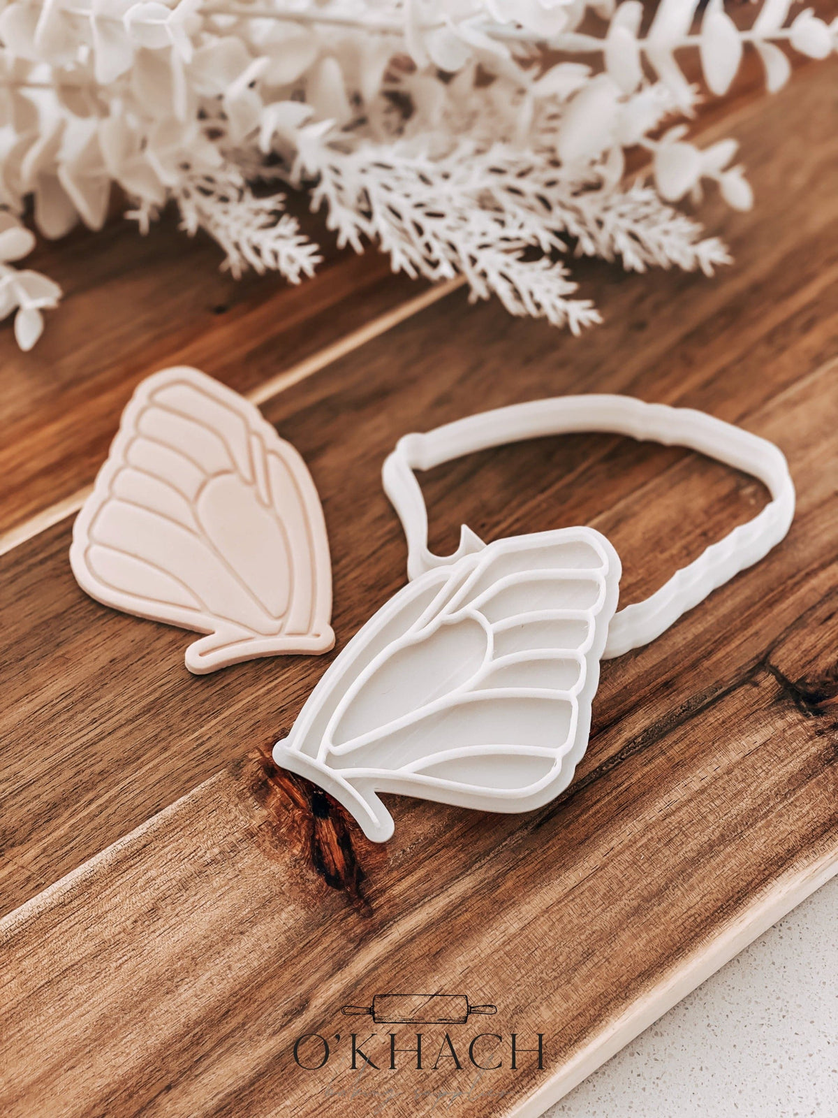 Butterfly Wing - Cookie Stamp and Cutter - Ideal for Fondant & Sugar Cookies