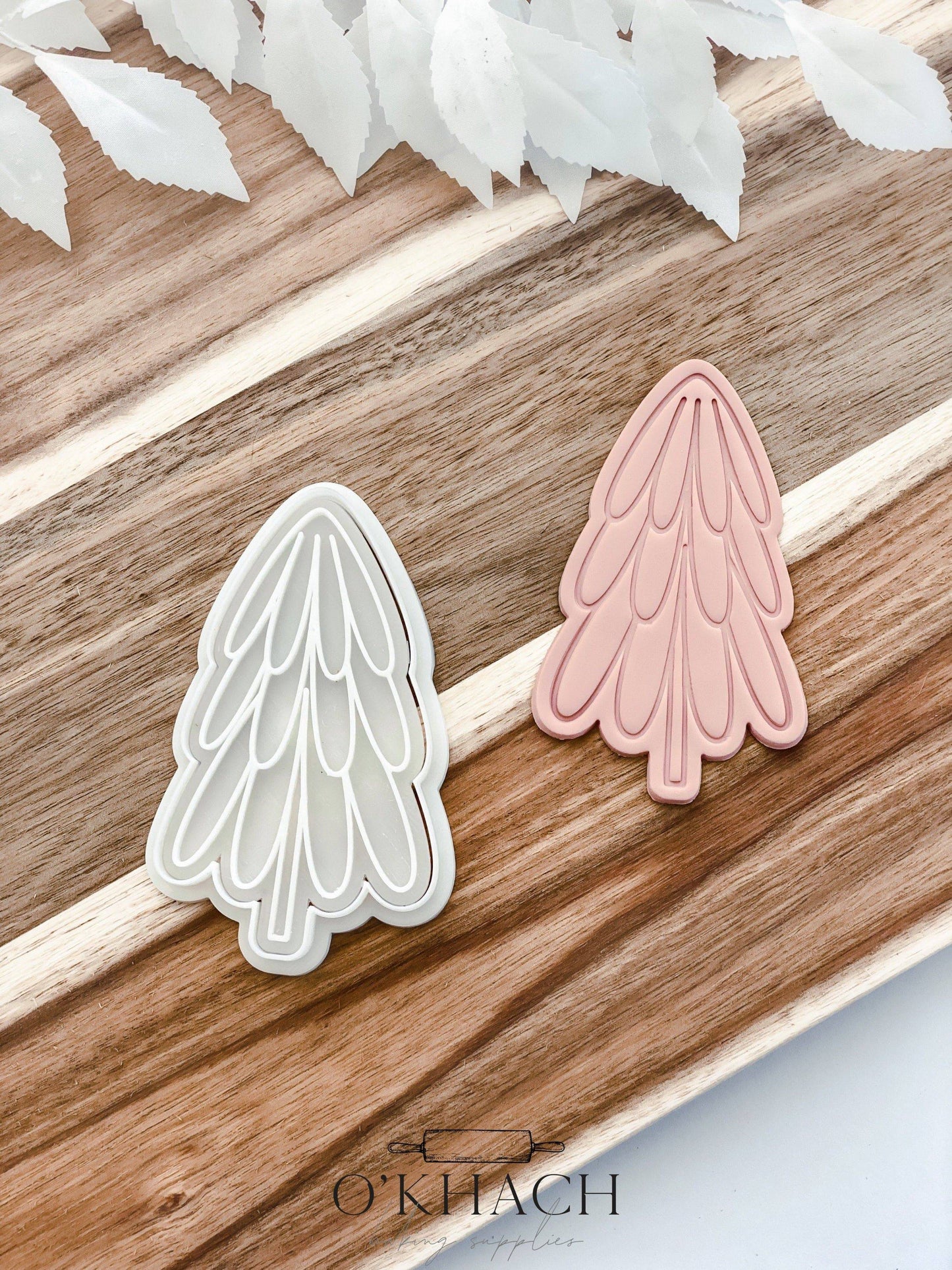 Jane Tree - Cookie Stamp and Cutter - Fondant & Sugar Cookies