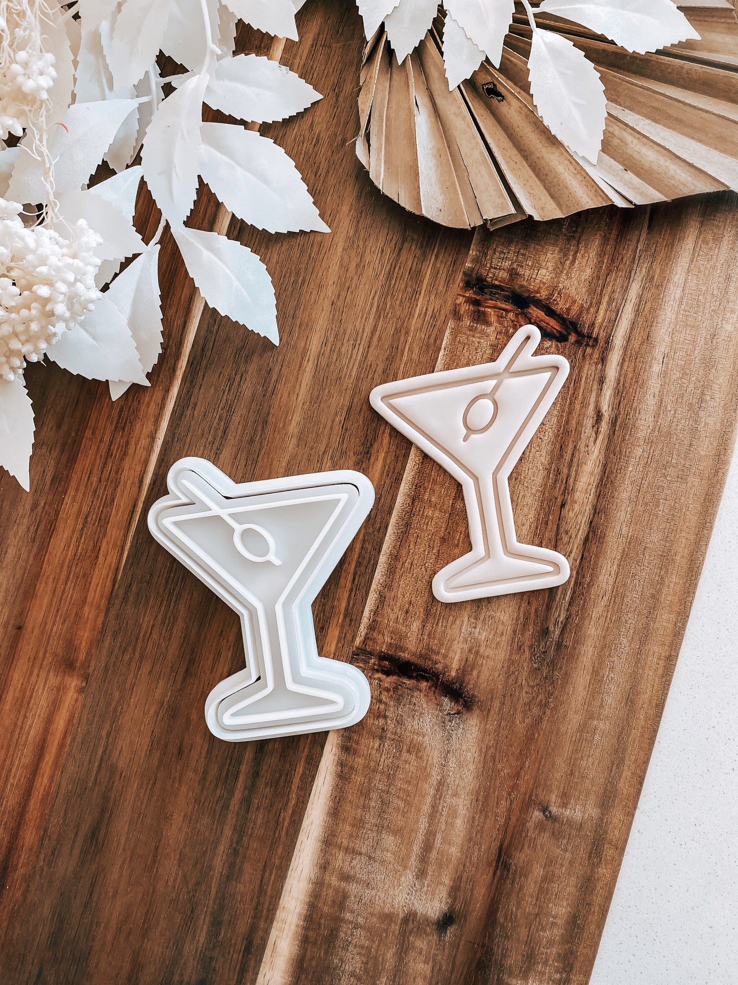 Martini Stamp & Cutter - Perfect for Fondant & Sugar Cookies