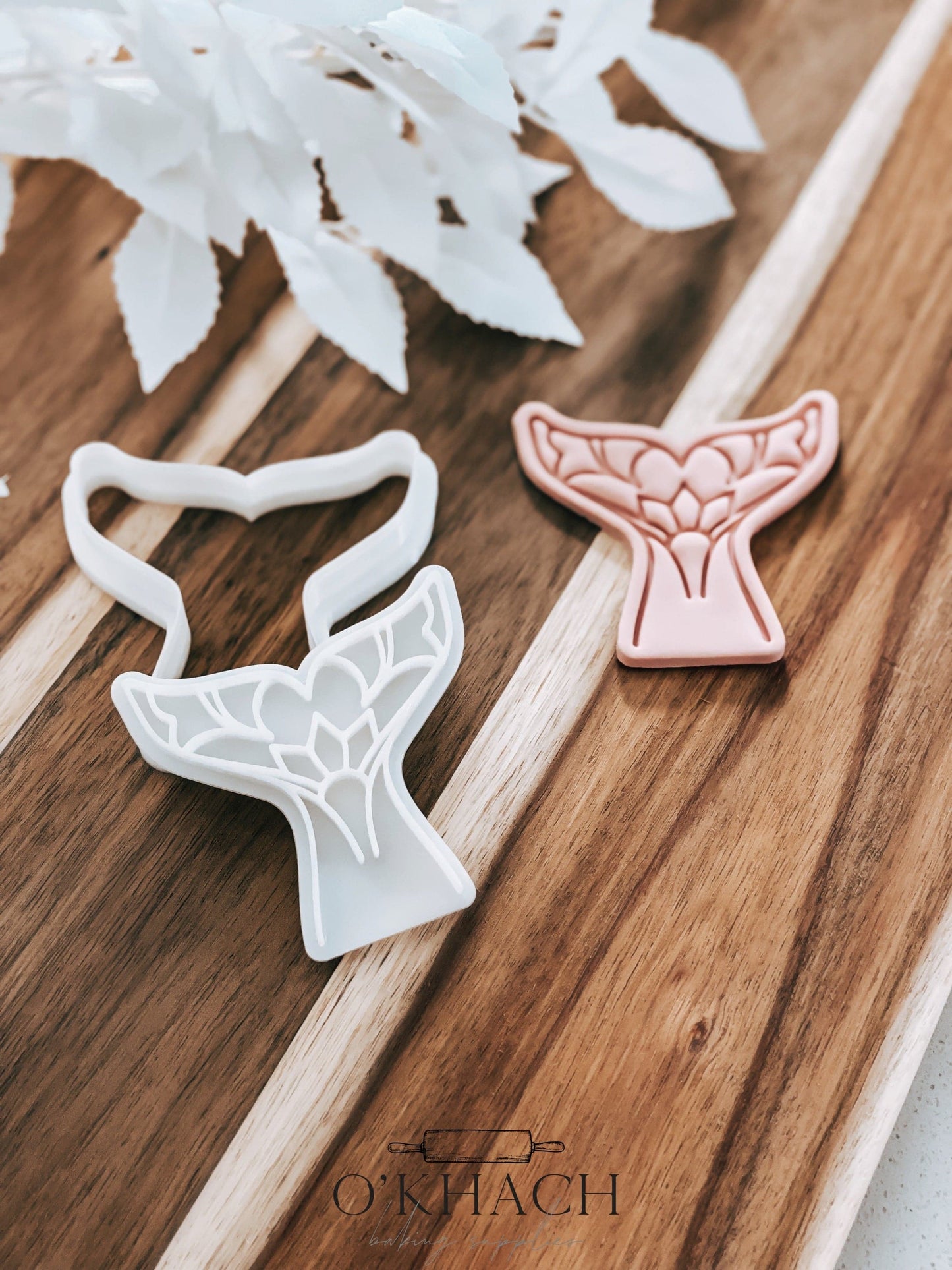 Sea-maid Tail - Cookie Stamp and Cutter - Ideal for Fondant & Sugar Cookies