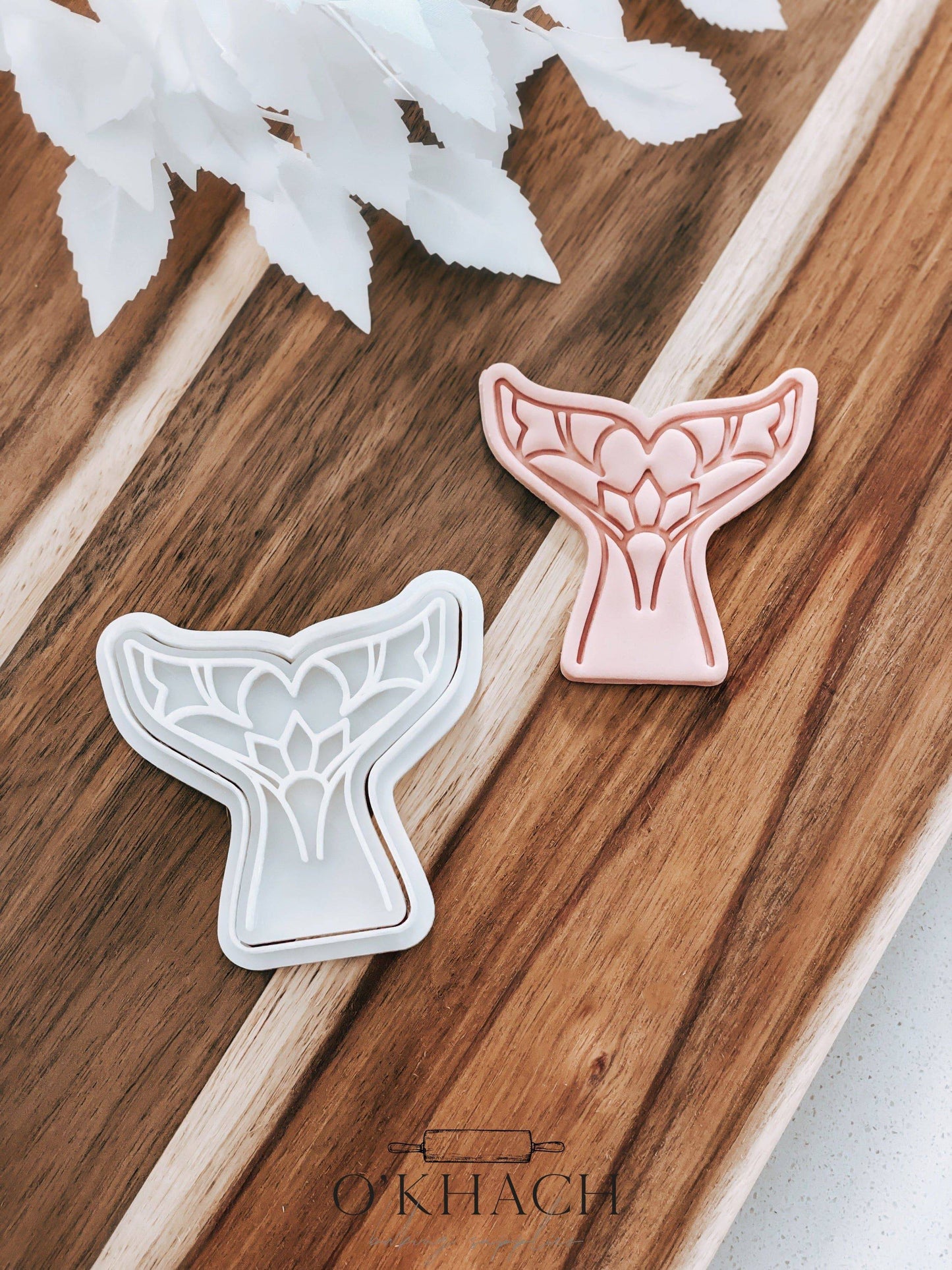 Sea-maid Tail - Cookie Stamp and Cutter - Ideal for Fondant & Sugar Cookies