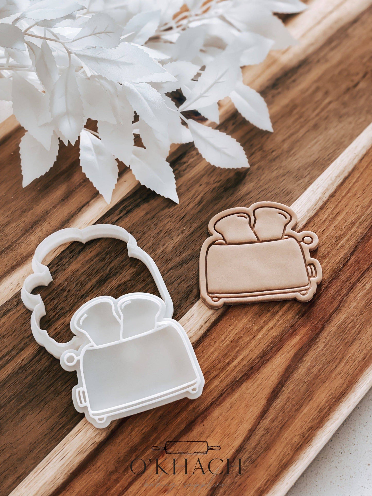 Toaster Stamp & Cutter - Perfect for Fondant & Sugar Cookies