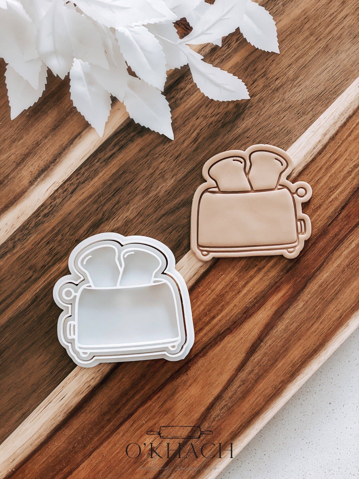 Toaster Stamp & Cutter - Perfect for Fondant & Sugar Cookies