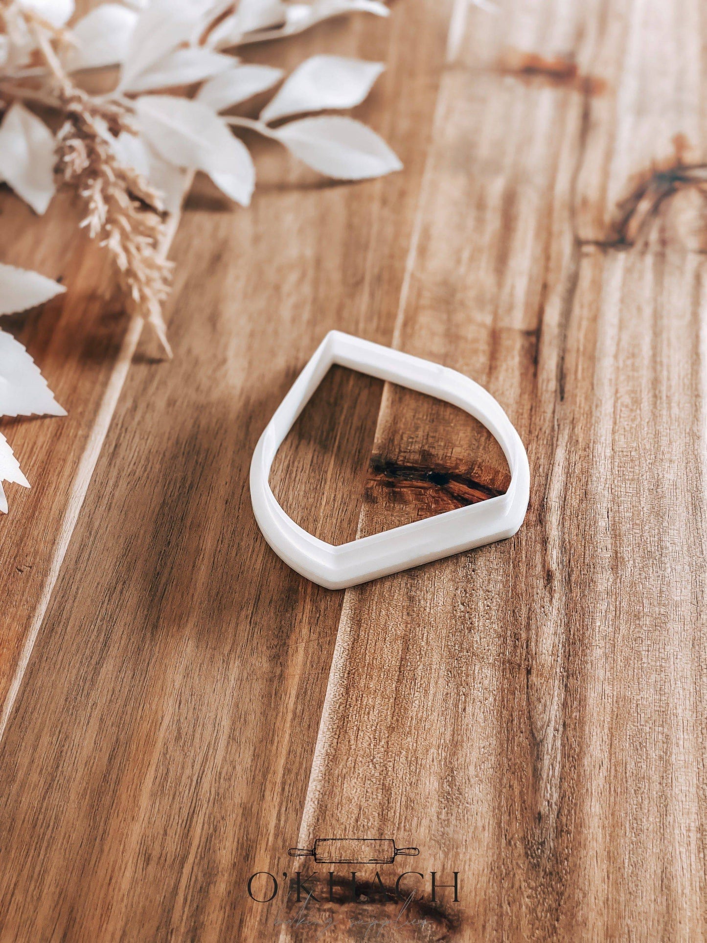 Drop Plaque Cookie Cutter - O'Khach Baking Supplies