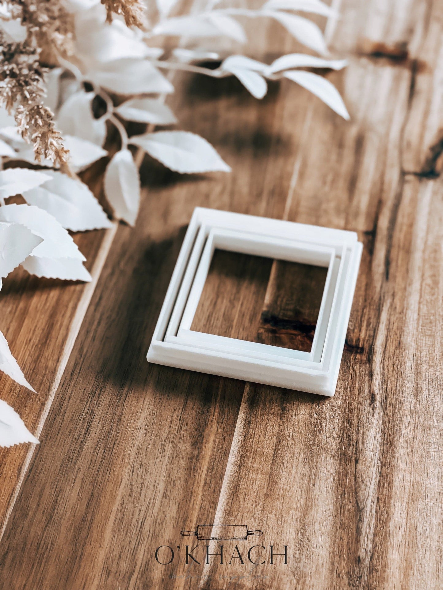 Square Cutter Nesting Set – Perfect for Fondant, Sugar Cookies & Baking