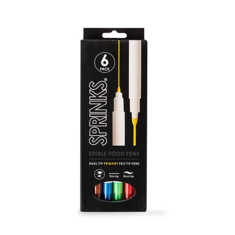 Primary Pack (Pack of 6) - Perfect for Fondant & Cookie Decorating